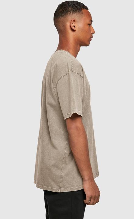 Produktbild Merchcode Frida Kahlo - Pixels viva la vida Acid Washed Heavy Oversize Tee - 118139 (L)