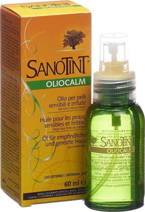 Produktbild Sanotint Oliocalm Öl für empfindliche und gereizte Haut (Körperöl, 60 ml)