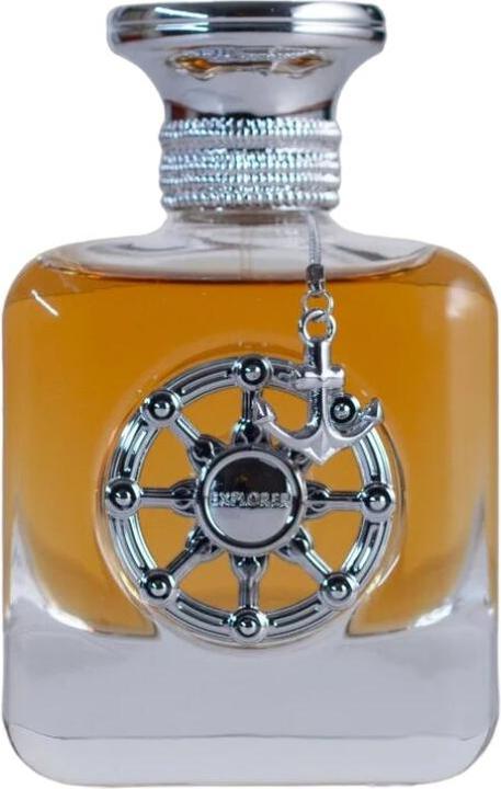 Actual product image Aurora Explorer Silver Eau De Parfum For Men - 100 Ml (Eau de parfum, 100 ml)