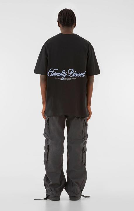 Actual product image Mjgonzales MJG Heavy Oversized Tee - Eternally Blessed - 165561 (S)