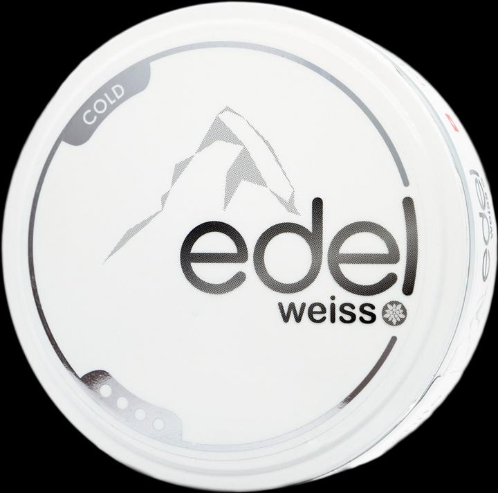 Produktbild Edelweiss Cold (All White Slim) (Nicotine Pouches, 20 mg)