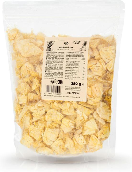 Actual product image KoRo Freeze-dried pineapple pieces (350 g)