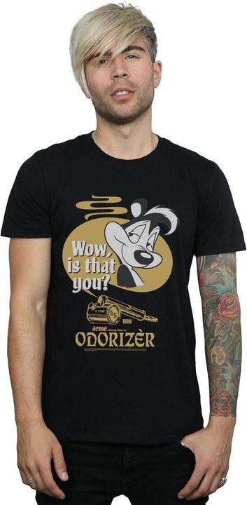 Immagine prodotto Looney Tunes Maglietta da uomo in cotone Odorizer Pepe Le Pew (L)