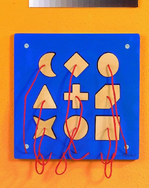 Produktbild Beleduc Wandspielobjekt Steckformen