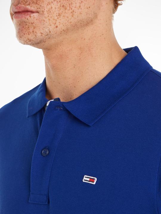 Image du produit Tommy Hilfiger TJM Slim Placket Polo Heren - Blauw - Maat S (S)