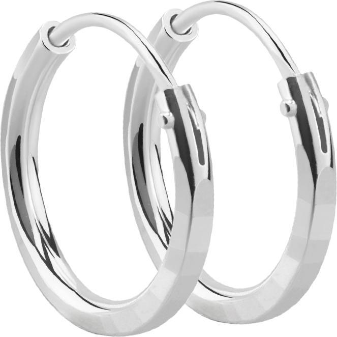 Immagine prodotto Star Piercing Orecchini in argento con diamante rotondo (Argento 925, senza ottone)