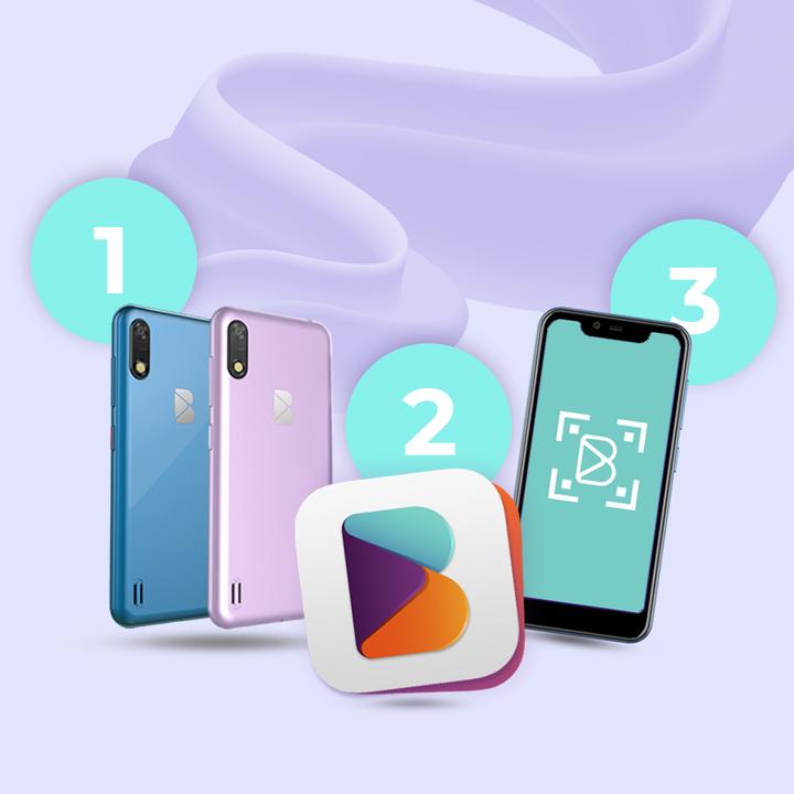 Produktbild Blabloo Wave 1 (16 GB, Blue, 5.45", Dual SIM, 13 Mpx, 4G)