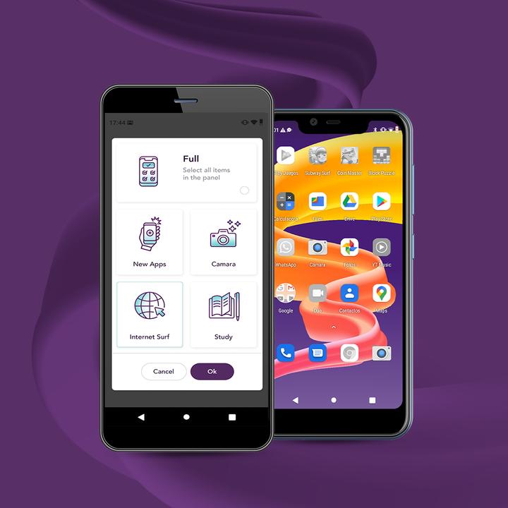 Produktbild Blabloo Wave 1 (16 GB, Blue, 5.45", Dual SIM, 13 Mpx, 4G)