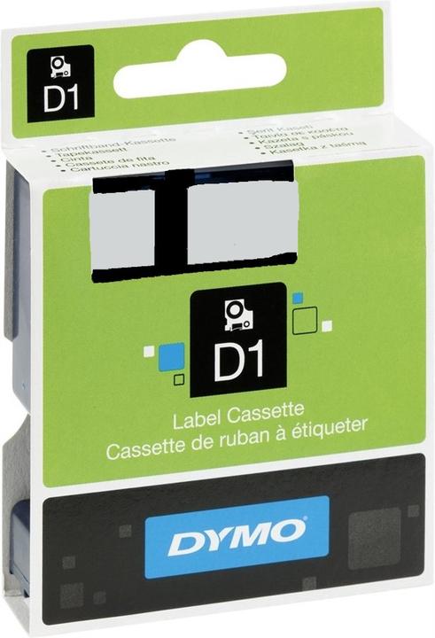 Produktbild Dymo S0718060 Permanente Polyestertband (1.20 cm, Weiss, Schwarz)
