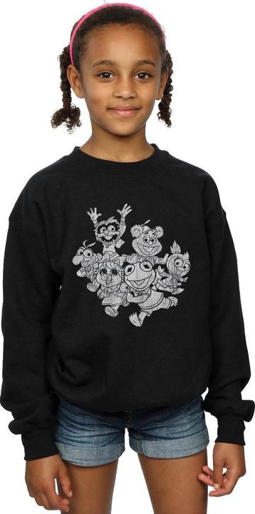 Produktbild Disney The Muppets Muppet Babies Mono Group Sweatshirt Mädchen (152, 158)
