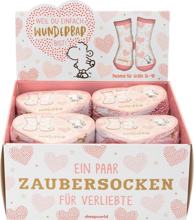 Produktbild Sheepworld Zaubersocken Motiv WUNDERBAR.48532 (Einzelpack, 36 - 40)
