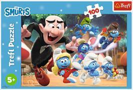 Actual product image Trefl Puzzle 100 - Smurfs (100 pieces)