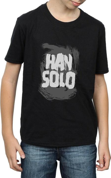 Immagine prodotto Star Wars Han Solo Text Maglietta Ragazzi (128)