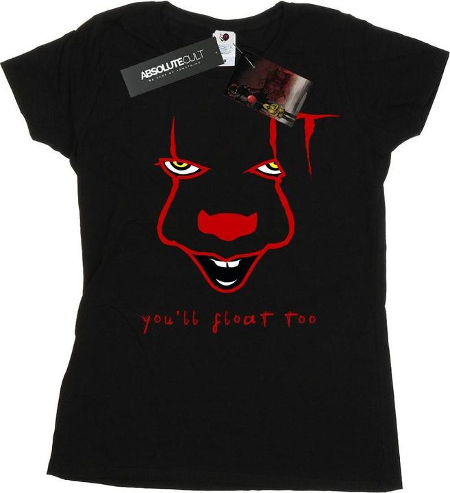 Actual product image Universal Textiles Womens/Ladies Pennywise Float Cotton T-Shirt (XL)