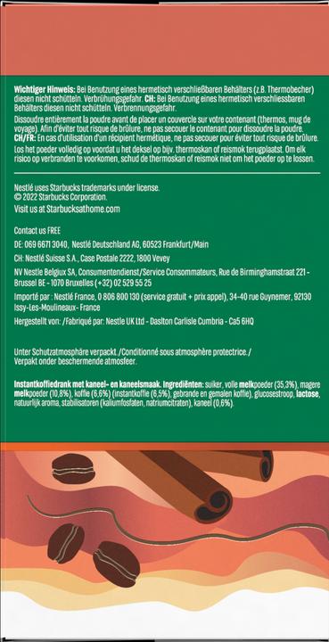 Produktbild Starbucks Cinammon Dolce Latte (145 g)