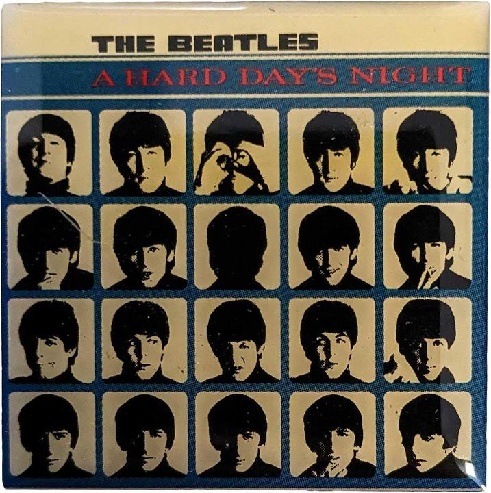 Actual product image The Beatles Hard Days Night Badge
