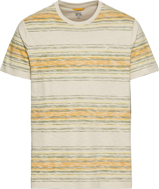 Image du produit Camel Active T-Shirt mit Streifenmuster aus Baumwolle (L)