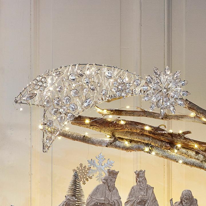 Produktbild Loberon Deko-Stern Nyons silber