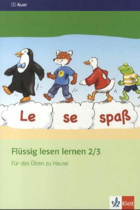 Produktbild Flüssig lesen lernen. Arbeitsheft für das Üben zu Hause 2./3. Schuljahr (Deutsch, Gero Tacke, 2012)