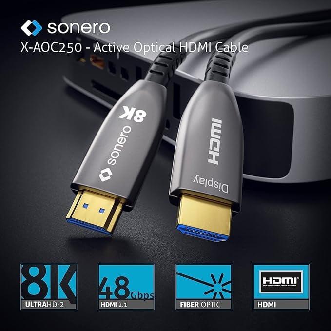 Produktbild Purelink sonero Aktives HDMI 8K AOC Extender Kabel - 10m (10 m, HDMI)