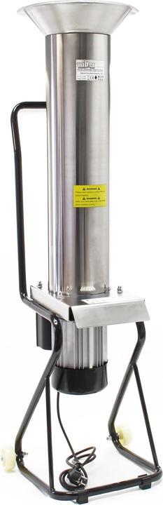 Immagine prodotto Wiltec Tritatutto 1100W 1,5HP 2800rpm 1000kg/h Tritatutto in acciaio inox per frutta Pome fruit (Spina UE)