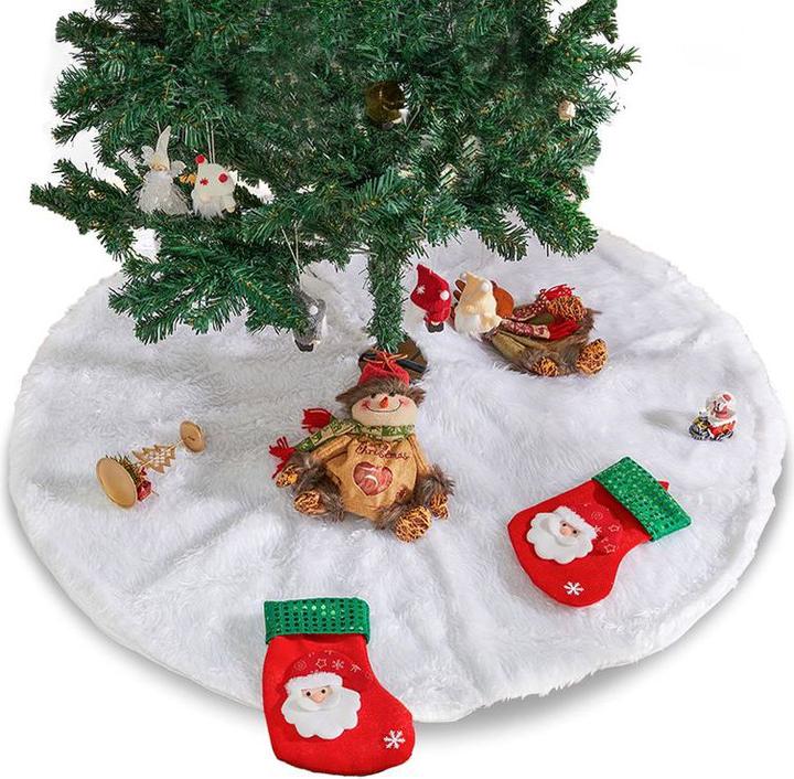 Image du produit Hermex Tapis de sapin de Noël Tapis de jupe de sapin de Noël Tapis de jupe de sapin de Noël (1 -pièce)