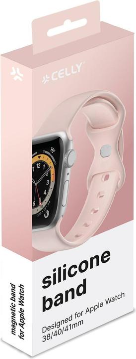 Actual product image Celly Watchband 38/40/41mm in Silicone (Silicone)