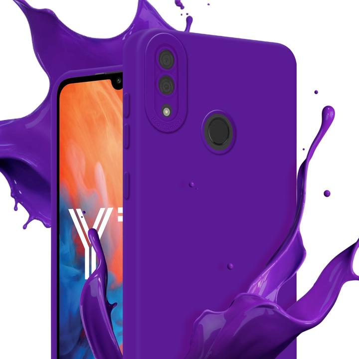 Image du produit Cadorabo Housse pour Huawei Y7 2019 / Y7 PRIME 2019 en TPU Fluid LM162 Style (Huawei Y7 Prime (2019), Huawei Y7 (2019))