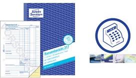 Actual product image Avery Cash report (40 x)