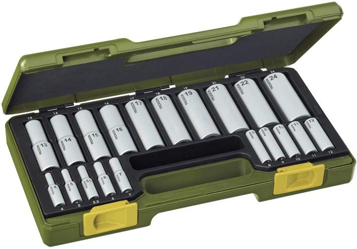 Produktbild Proxxon Tiefbett-Steckschlüsselsatz (4 mm, 5 mm, 10 mm, 9 mm, 6 mm, 5.5 mm, 8 mm, 12 mm, 11 mm, 7 mm)