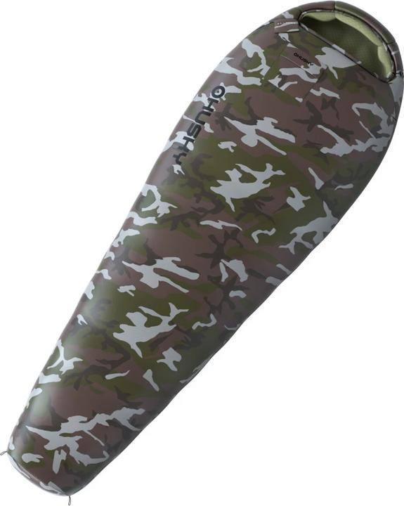 Immagine prodotto Husky Sacco a pelo mummia Army 2024 -17°C - 220 cm - verde mimetico (220 cm)