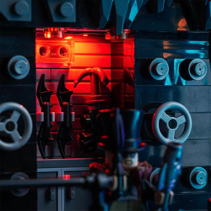 Image du produit BrickBling LED Licht Set für LEGO Bathöhle Schaukasten (76252) inkl. Fernbedienung