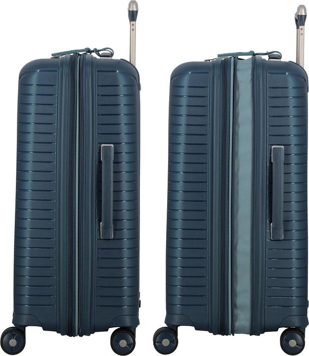 Actual product image Jump Evae 4-wheel trolley 66 cm with stretch fold (70 l, M (50 - 90l))