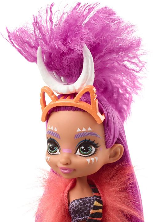 Image du produit Cave Club Roaralai, bewegliche, prähistorische Puppe mit Dinosaurier und Zubehör
