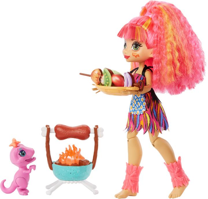 Immagine prodotto Cave Club Playset Merenda Preistorica Wild + Bambola Emberly