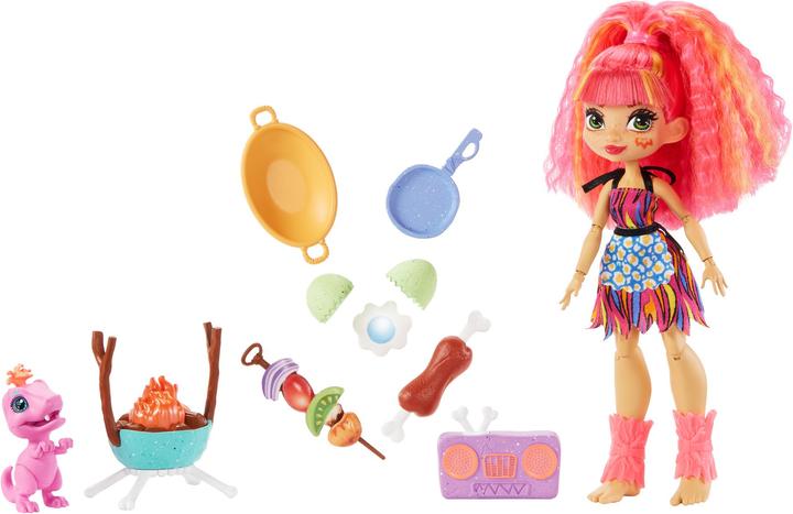 Immagine prodotto Cave Club Playset Merenda Preistorica Wild + Bambola Emberly