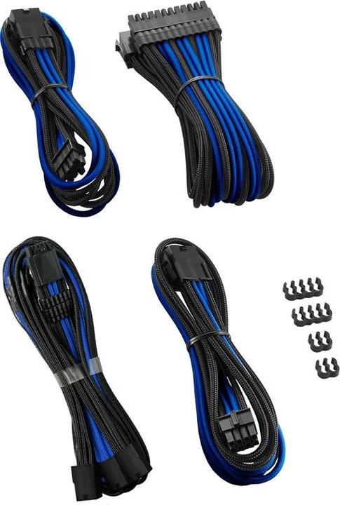 CableMod Pro ModMesh 12VHPWR Cable Extension Kit - noir/bleu