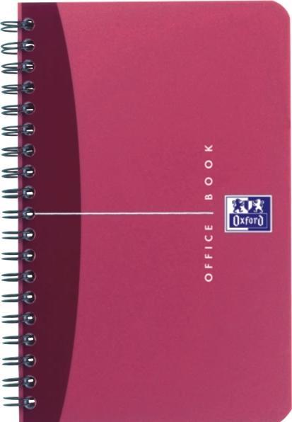 Actual product image Oxford Spiral book Office (A6, Checked)