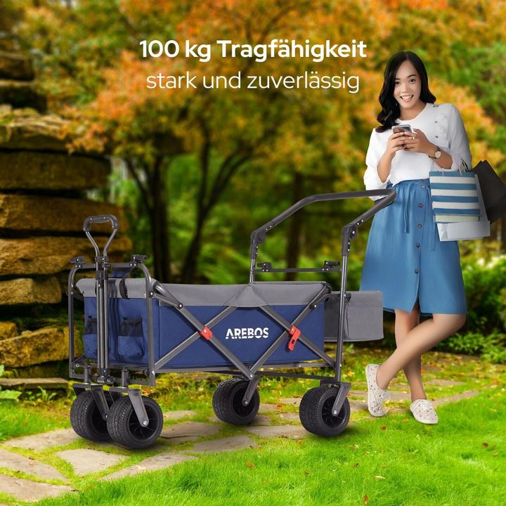 Produktbild Arebos Bollerwagen