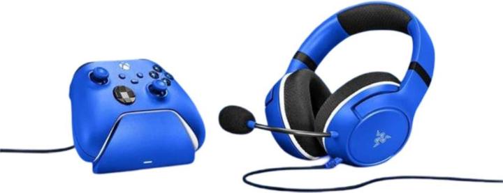 Actual product image Razer Essential Duo Bundle Kaira X for Xbox Charging Stand for Xbox Controller blue (Cable)