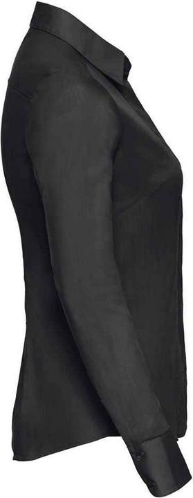 Actual product image Russell Womens/Ladies Poplin Fitted Long-Sleeved Formal Shirt (38 D)