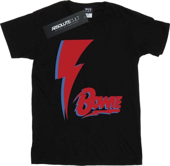 Produktbild David Bowie Red Bolt TShirt Mädchen (152, 158)