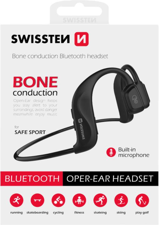 Image du produit Swissten Bone Conduction (6 h, Sans fil)