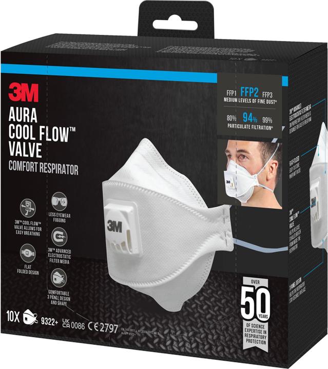 Immagine prodotto 3M Aura 9322+ (FFP2, 10 x)