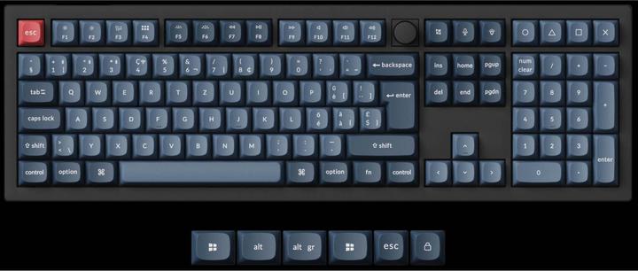 Immagine prodotto Keychron V6 Max (CH, Senza fili, Cablato)