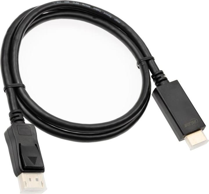 Actual product image InLine DisplayPort — HDMI (Typ A) (1 m, HDMI)