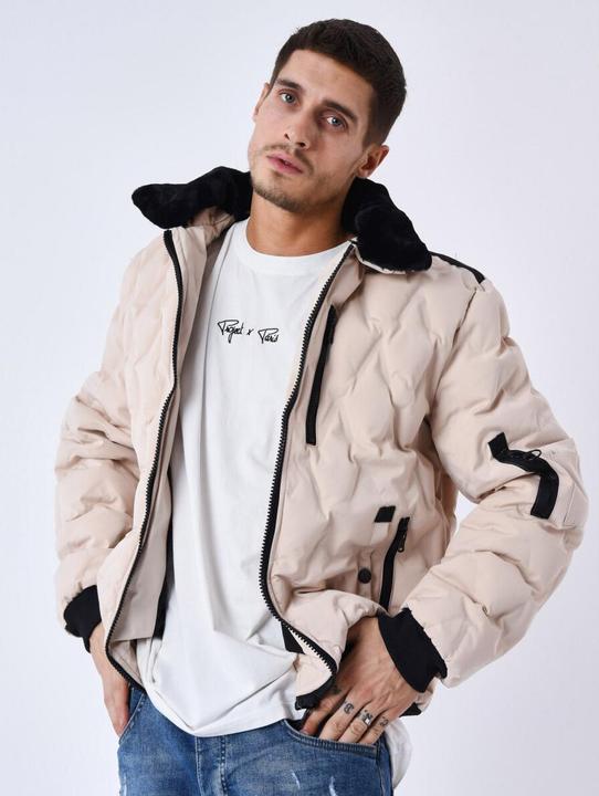 Immagine prodotto Project X Paris Piumino con collo in pelliccia (XL)