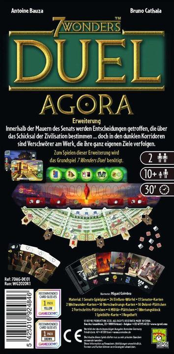 Image du produit Repos Production Duel des 7 merveilles - Agora (Allemand)