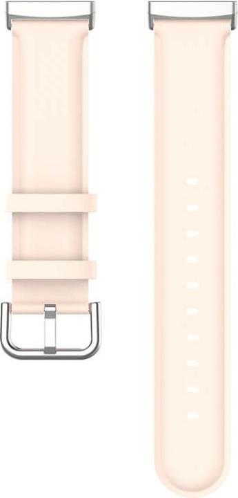 Produktbild Cover-Discount Fitbit Versa / Sense - Lederarmband rosa (Kunstleder, Versa 3, Sense)