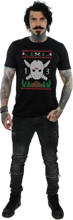 Produktbild Absolute Cult Christmas Fair Isle TShirt (XL)
